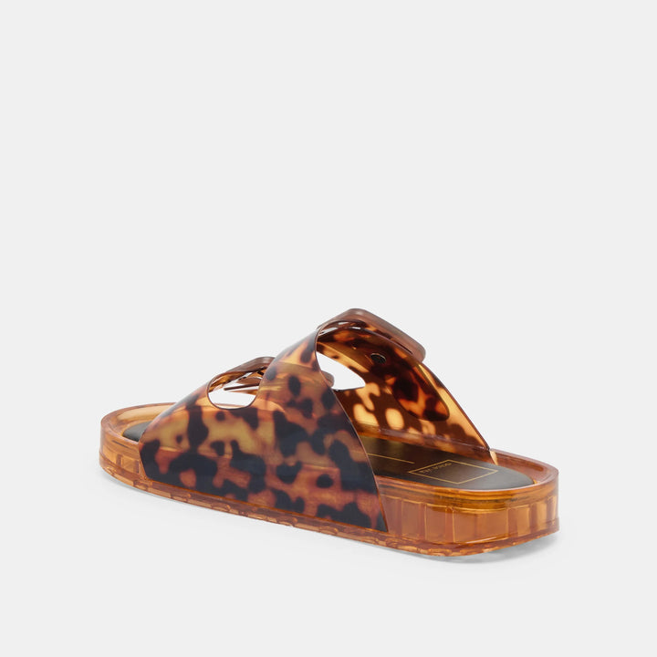 Dolce Vita Julio Sandals in Tortoise Vinyl