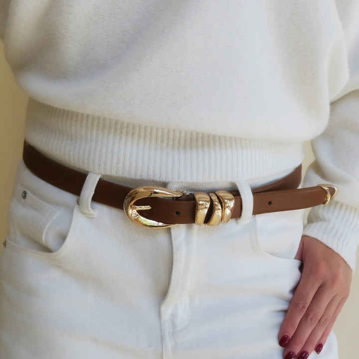 Natalie Belt in Brown
