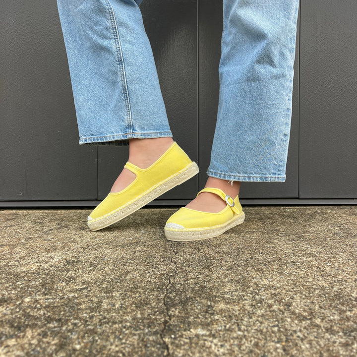 Free People Oasis Mary Jane Espadrilles, Sunkissed Yellow