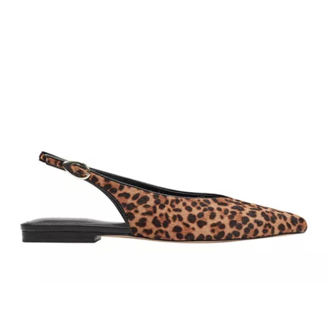Marc Fisher LTD. Gabraly Calf Hair Slingback Flats