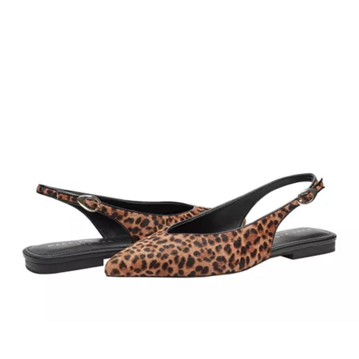 Marc Fisher LTD. Gabraly Calf Hair Slingback Flats