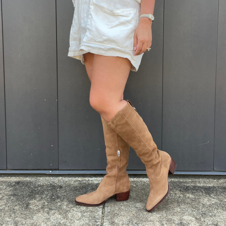 Dolce Vita Virona H2O Boots Brown Suede