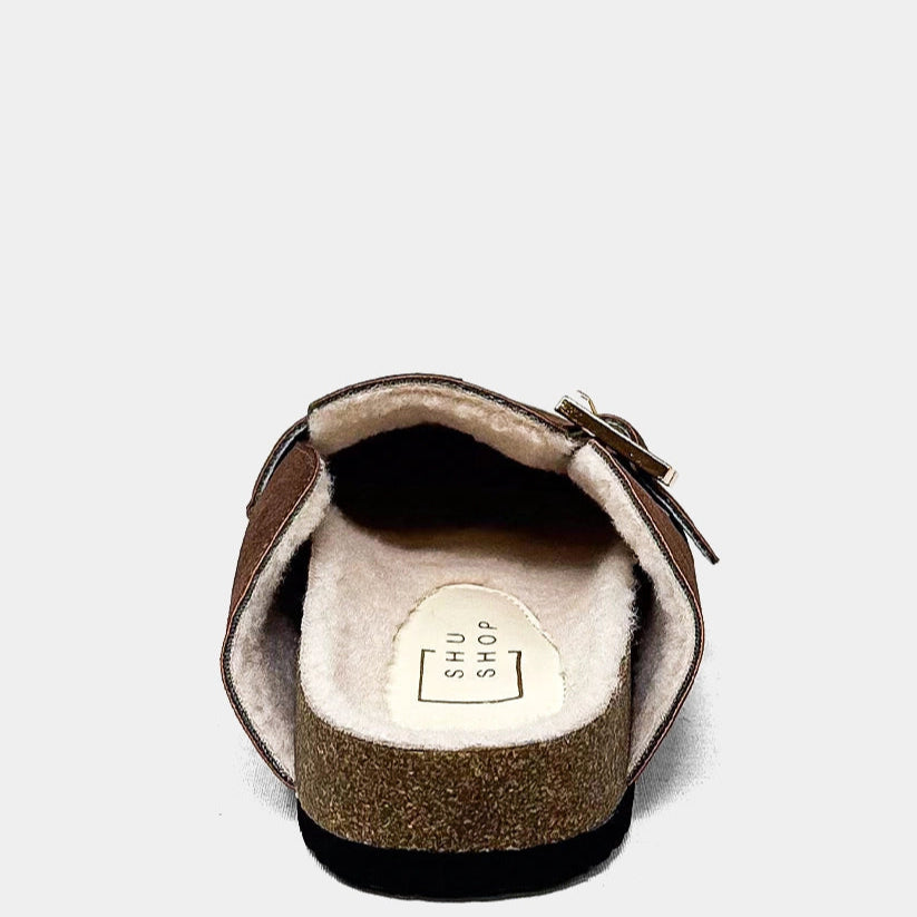 SHUSHOP Tori in Brown Suede