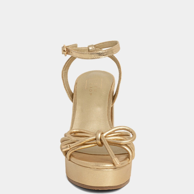 SHUSHOP Edith Heel in Gold