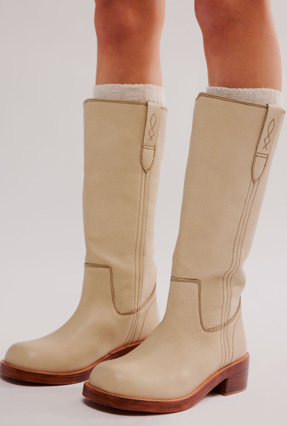 Free People Blaze Boot in Parchment