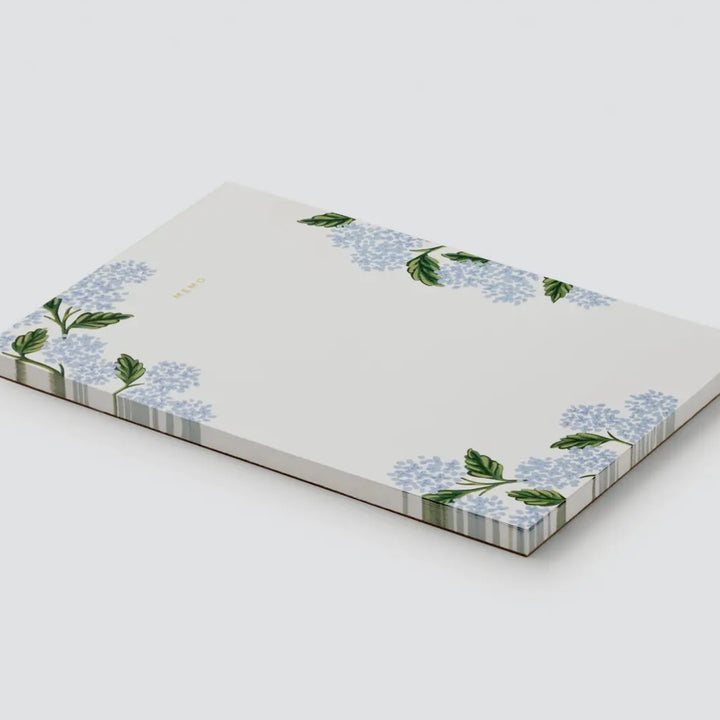 Hydrangea Memo Pad