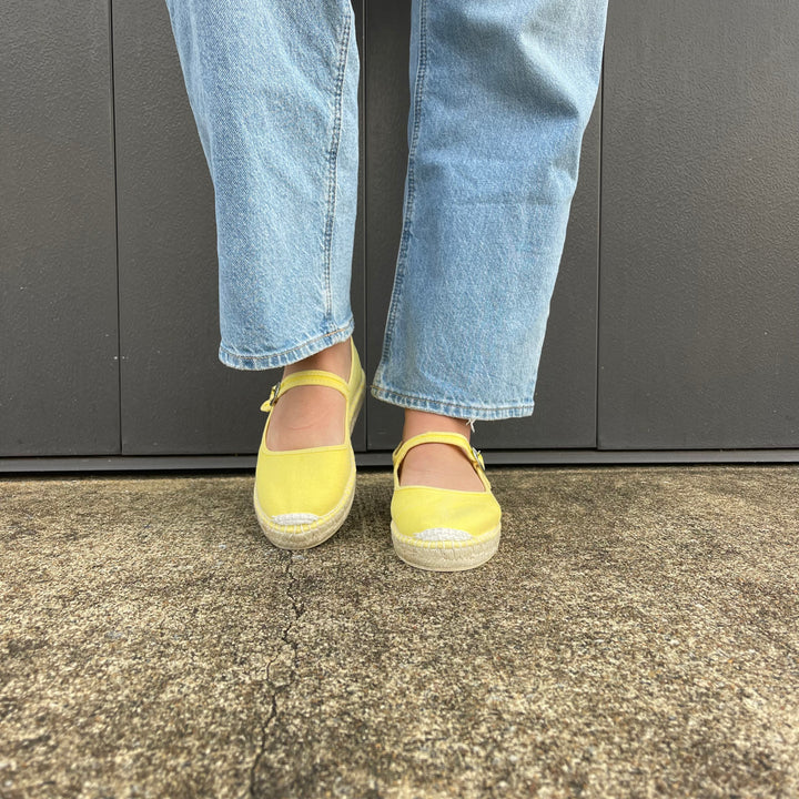 Free People Oasis Mary Jane Espadrilles, Sunkissed Yellow