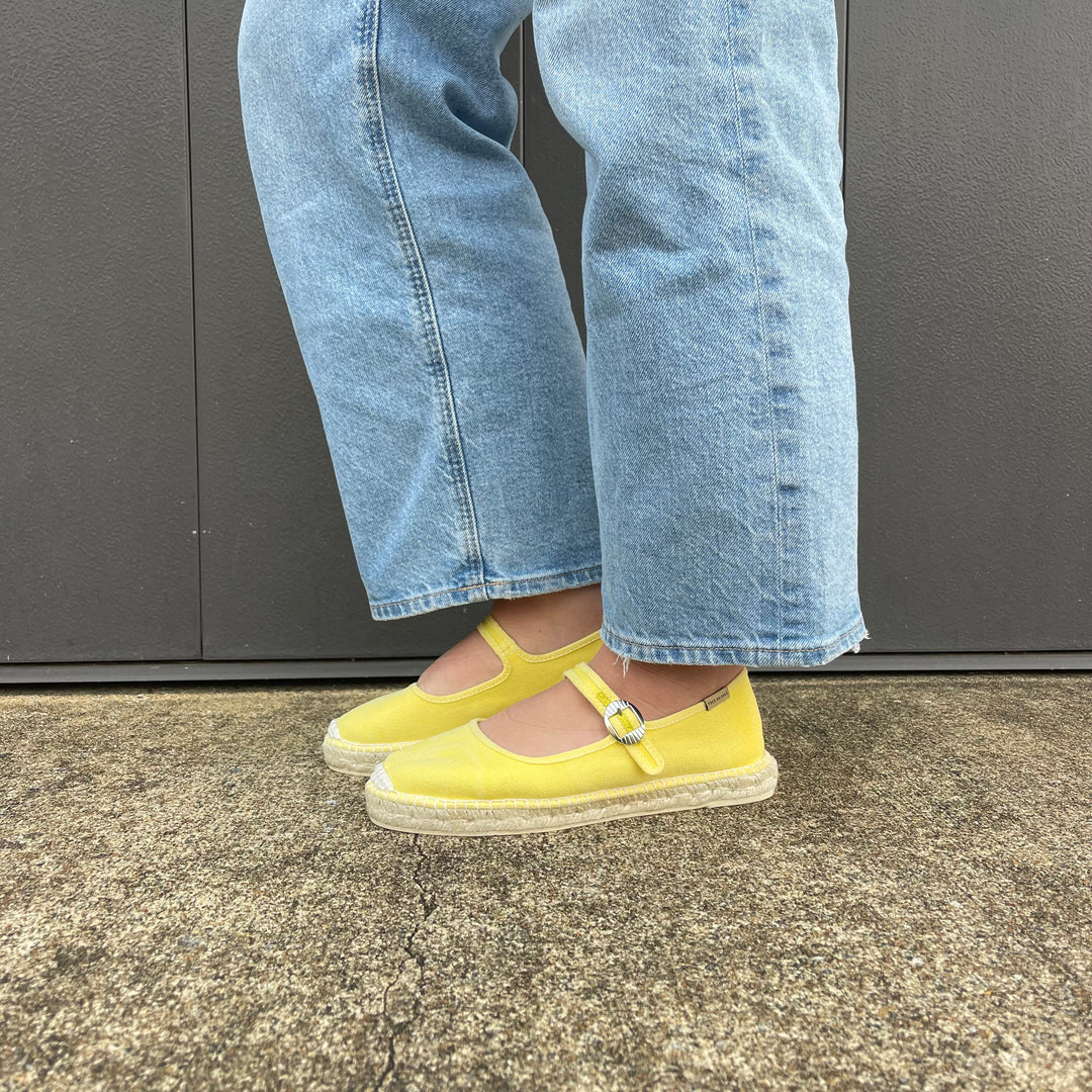 Free People Oasis Mary Jane Espadrilles, Sunkissed Yellow