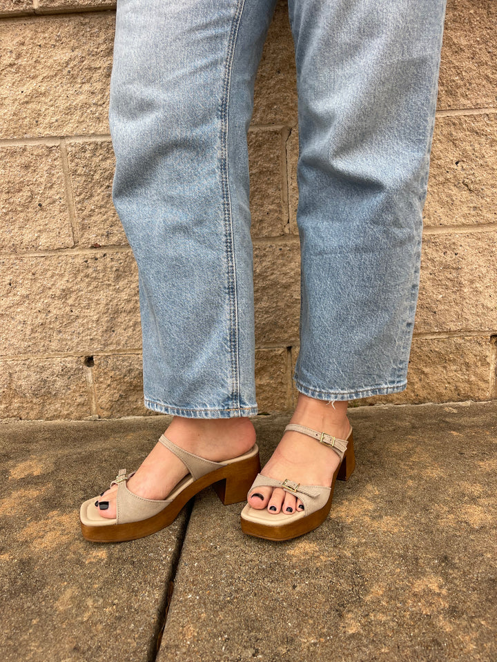 Free People Beck Buckle Clogs