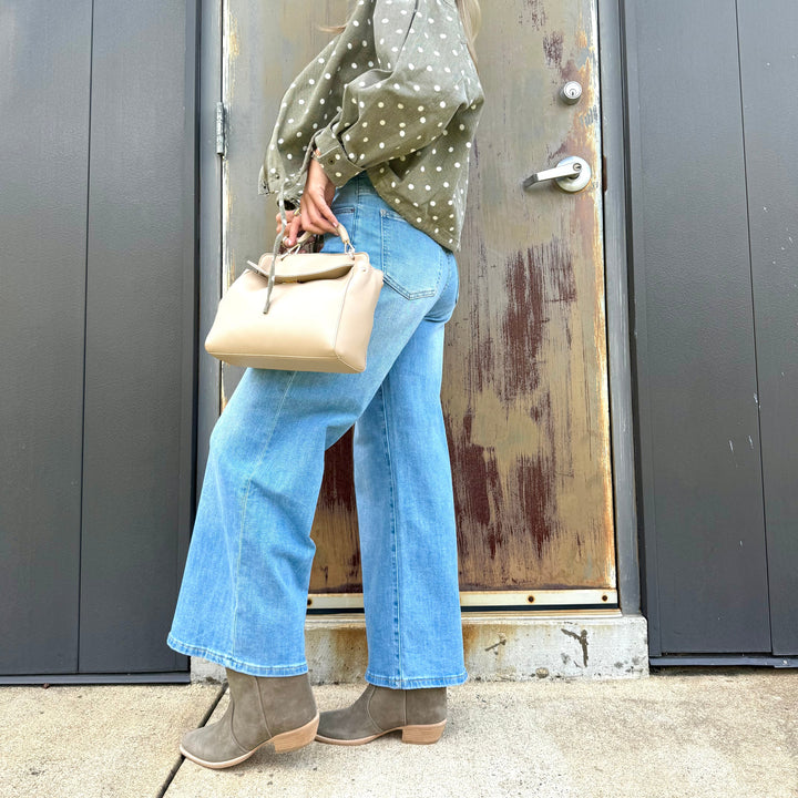 Jeffrey Campbell Busca in Khaki Suede