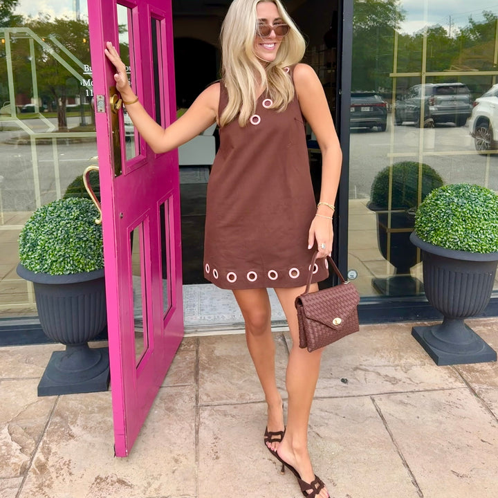 Jeffrey Campbell Chisme in Brown Suede