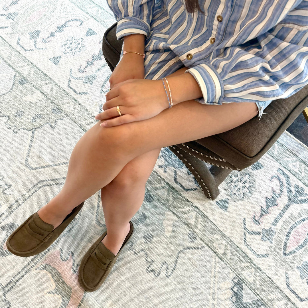 Jeffrey Campbell Miles in Lt Khaki Suede