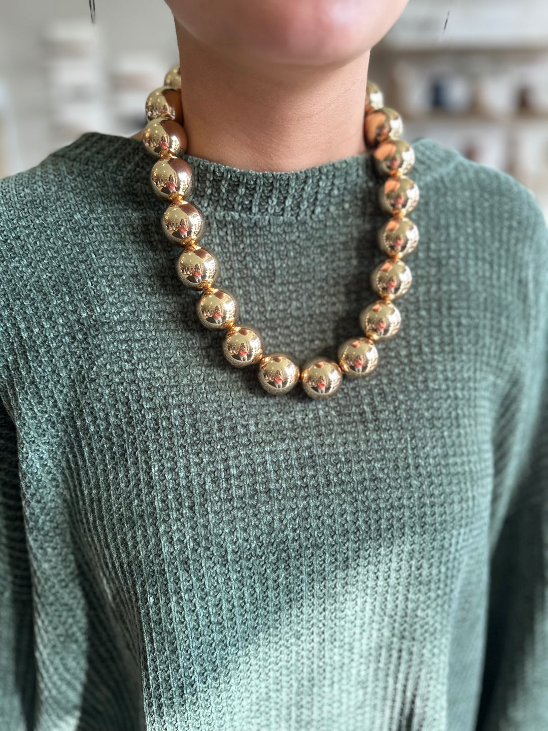 Chunky Ball Necklace