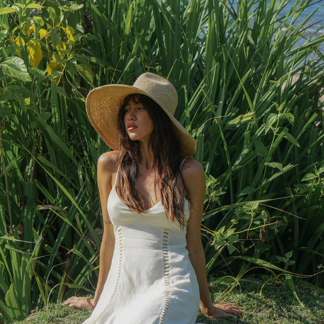 Wyeth Lina Raffia Sun Hat in Natural