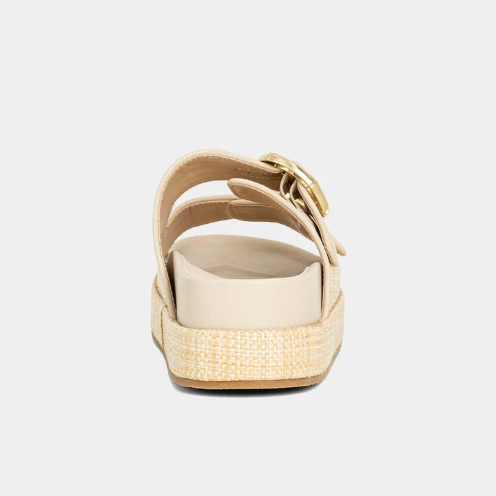 ShuShop Lori in Natural Woven Sandal