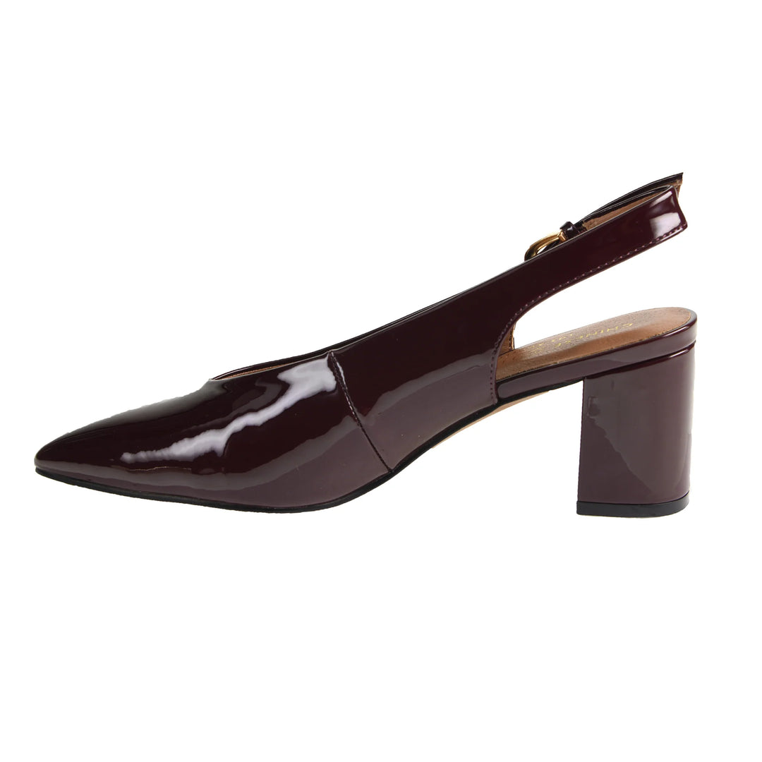 Chinese Laundry Meeny Slingback Pump in Berry