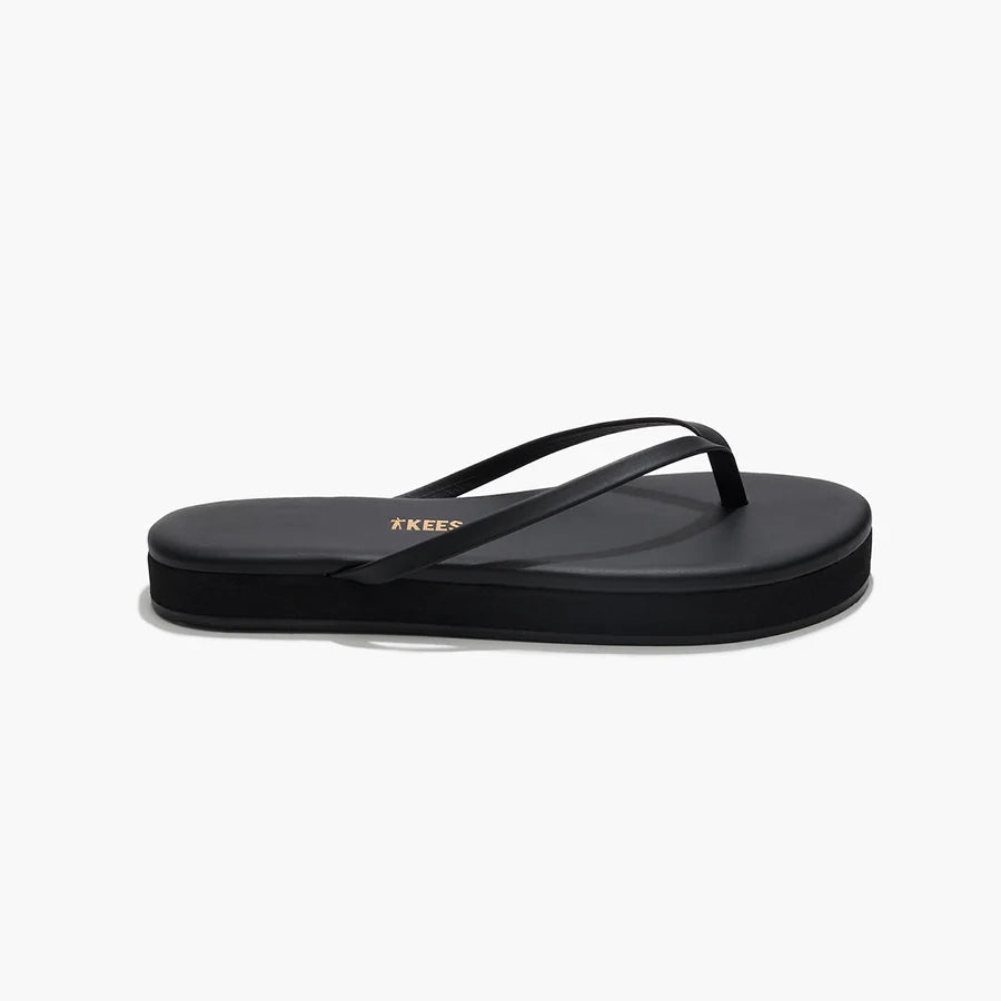 Tkees Lily Platform Sandal in Sable
