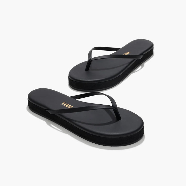 Tkees Lily Platform Sandal in Sable