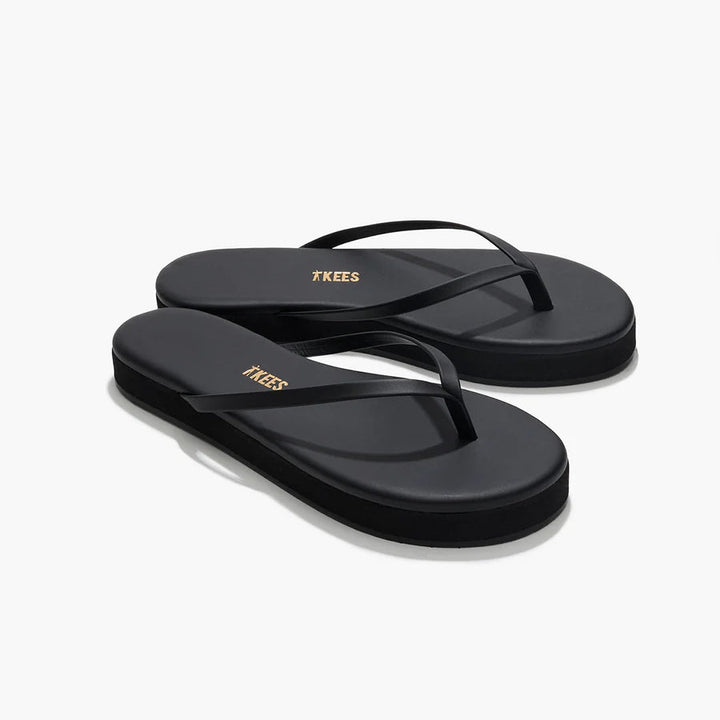 Tkees Lily Platform Sandal in Sable