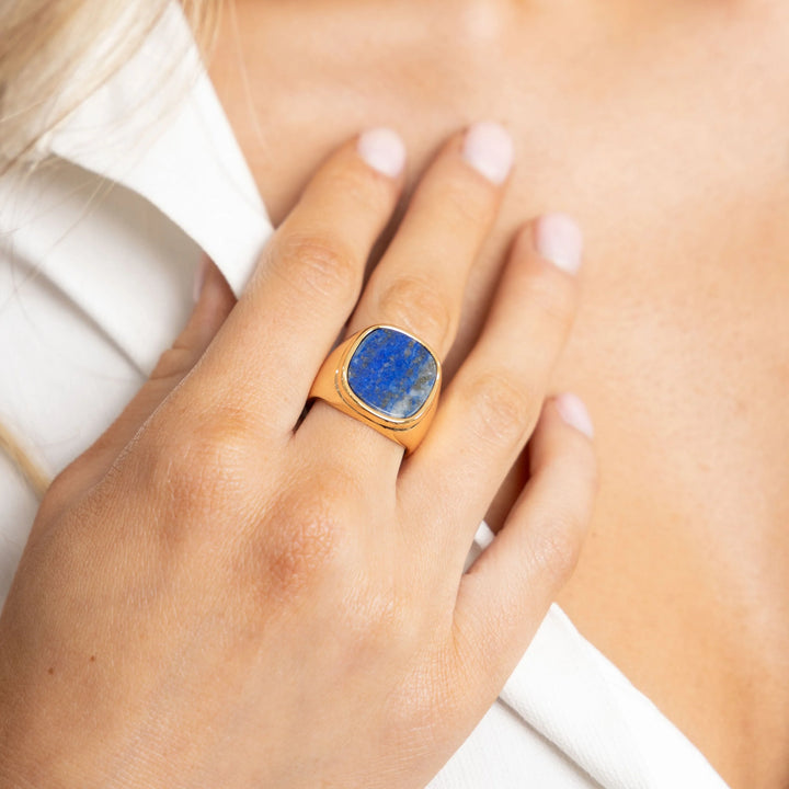 Sahira Lapis Luzuli Ring