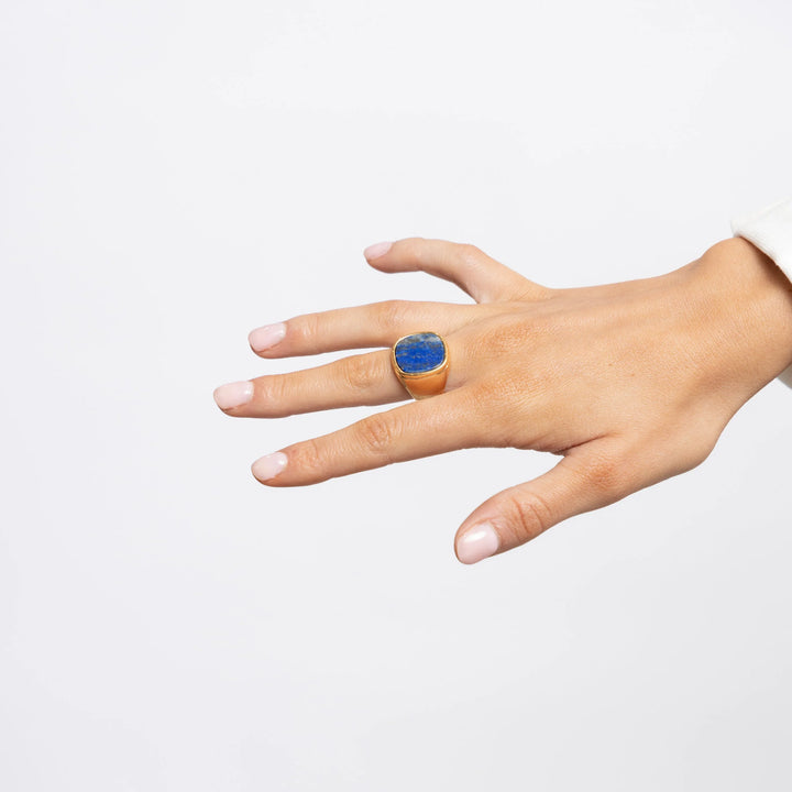 Sahira Lapis Luzuli Ring