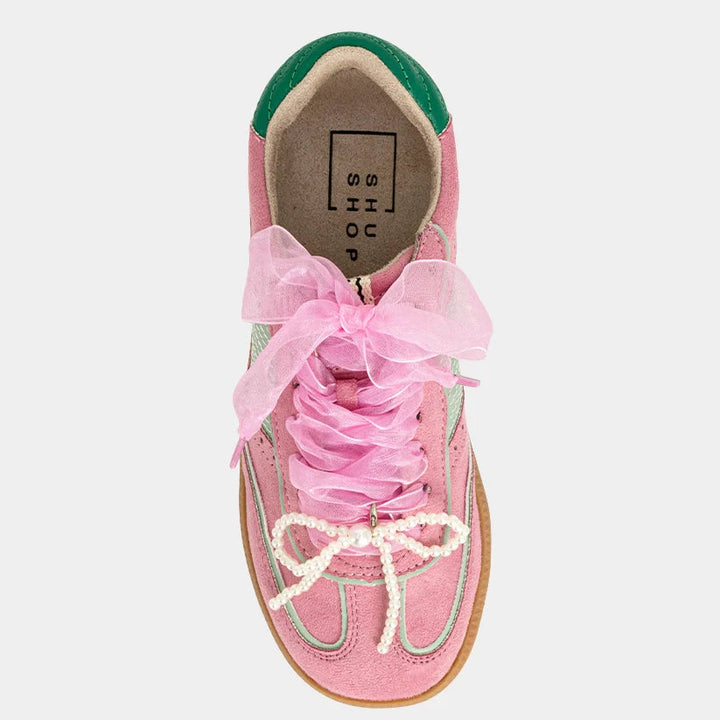 ShuShop Toddler/Kids Sophie Mini Sneaker in Pink