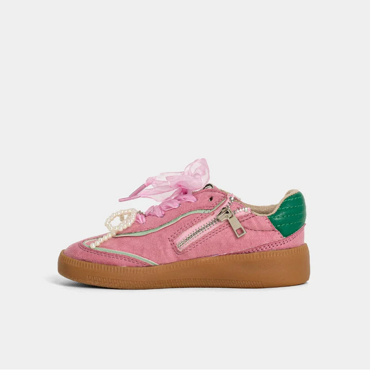 ShuShop Toddler/Kids Sophie Mini Sneaker in Pink