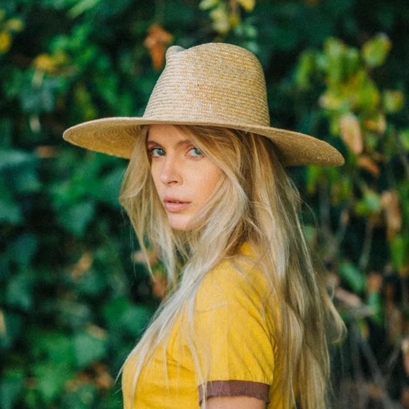Wyeth Ipanema Wheat Straw Sun Hat in Natural