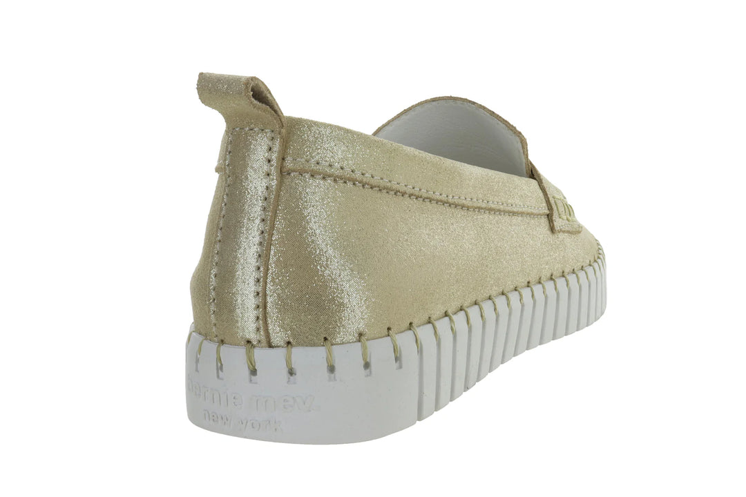 Bernie Mev TW Merrit Sneaker in Gold
