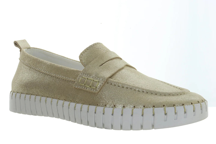 Bernie Mev TW Merrit Sneaker in Gold