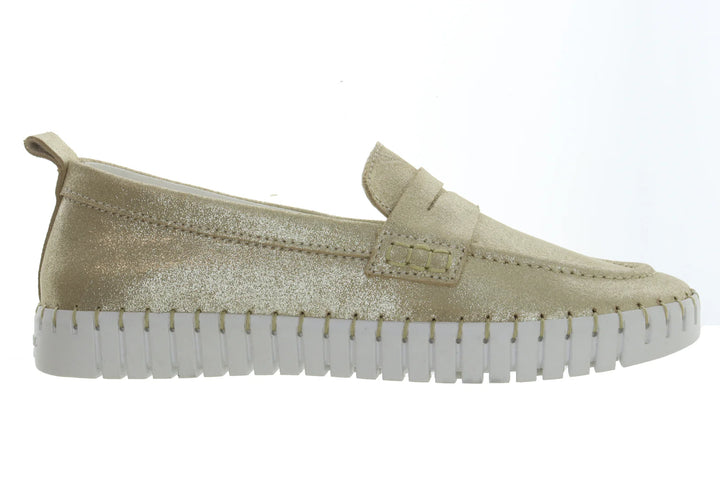 Bernie Mev TW Merrit Sneaker in Gold