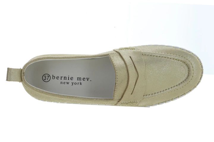 Bernie Mev TW Merrit Sneaker in Gold
