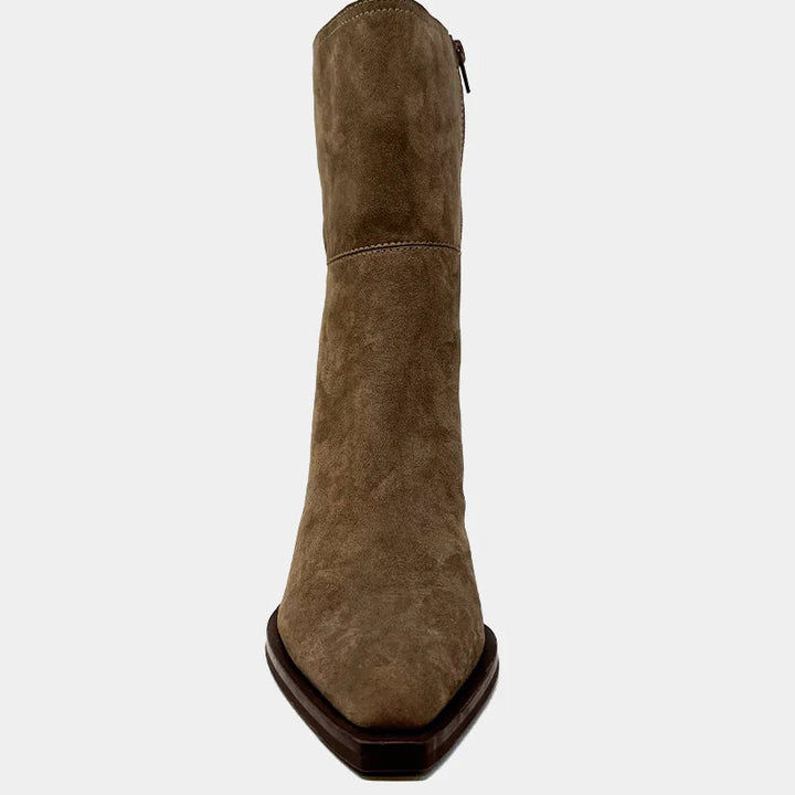 SHUSHOP Venice Boot in Taupe