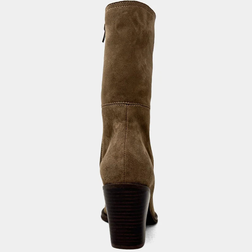 SHUSHOP Venice Boot in Taupe