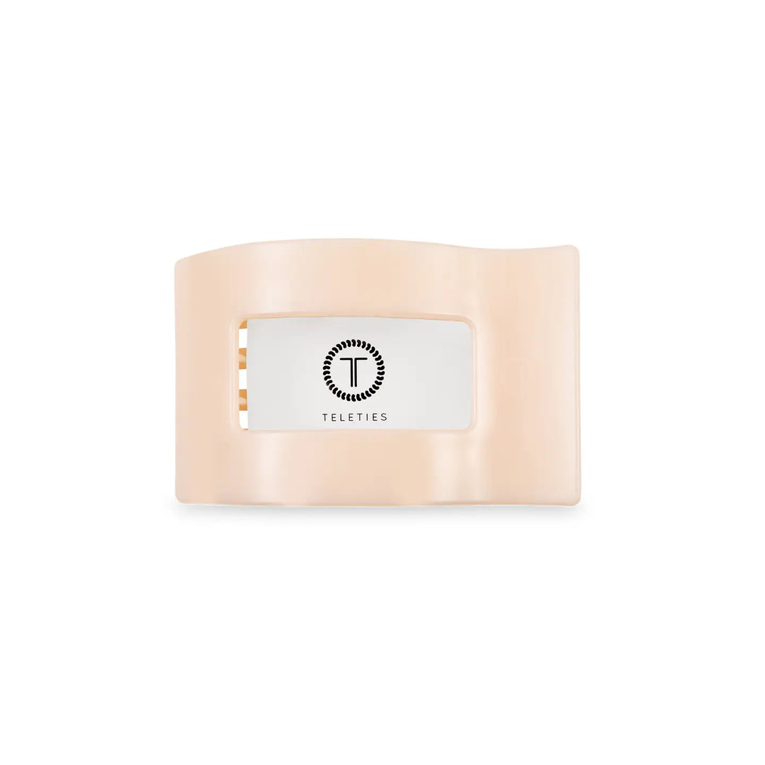 Teleties Rectangle Flat Clip, SMALL