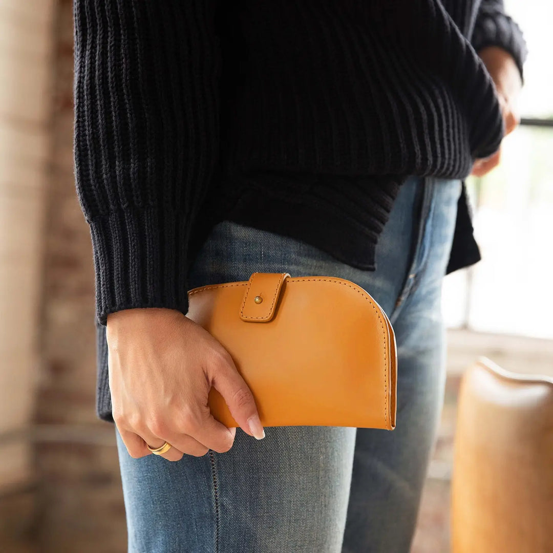 Able Marisol Wallet in Whiskey