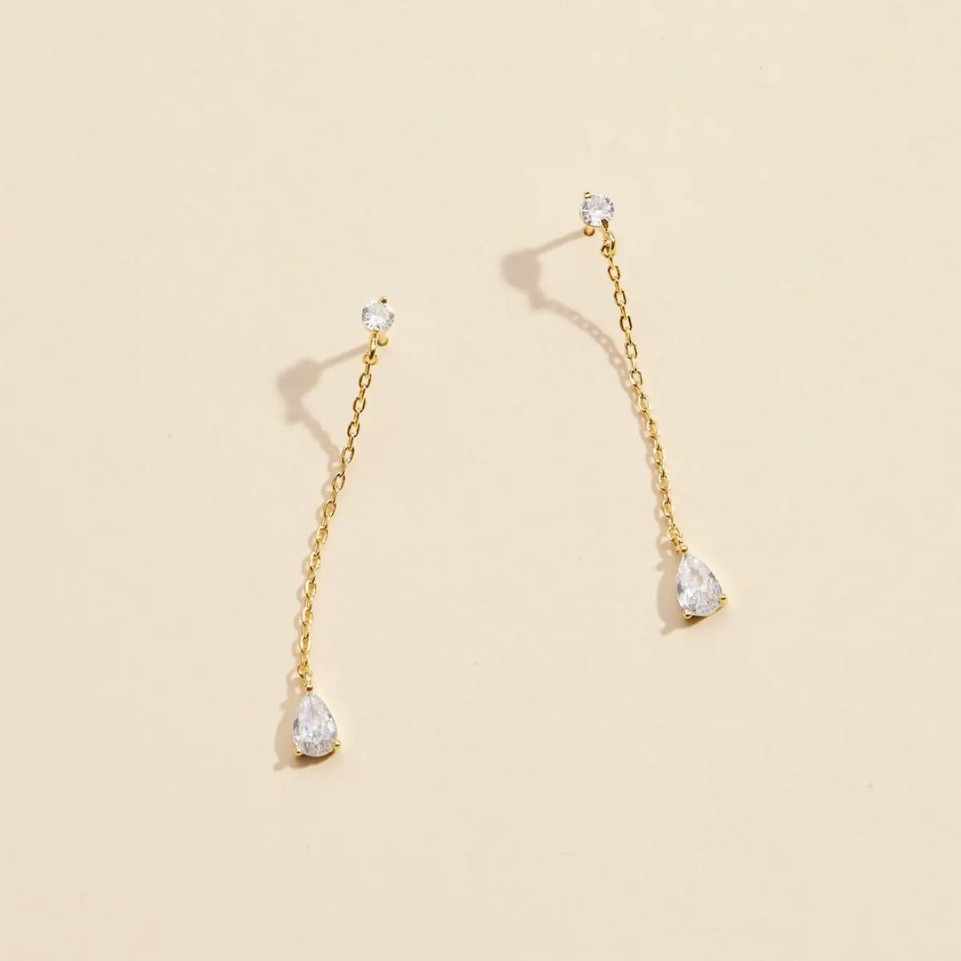 Tear Drop Dangling Earrings