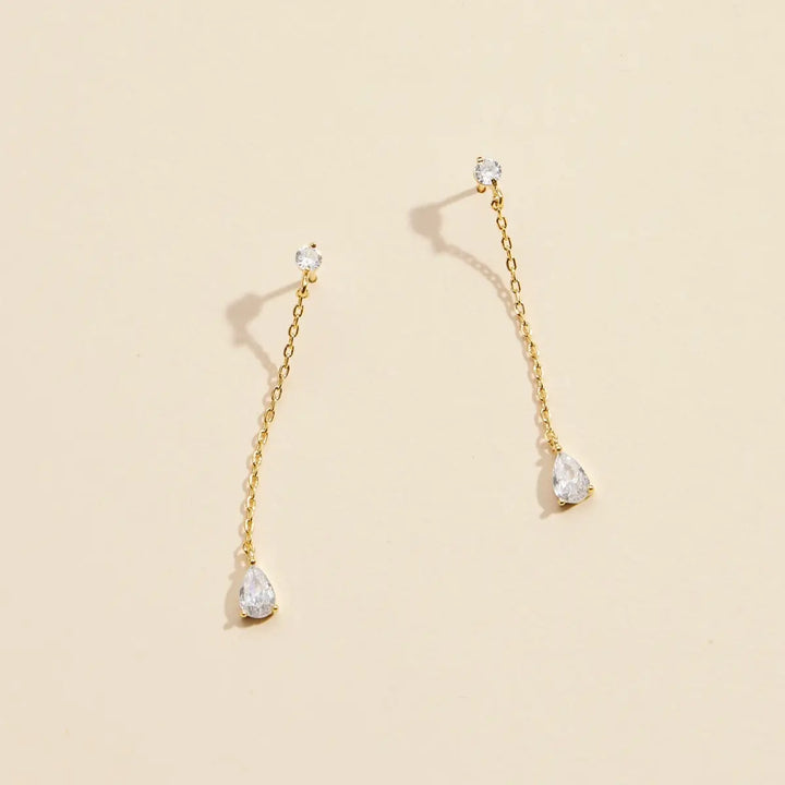 Tear Drop Dangling Earrings