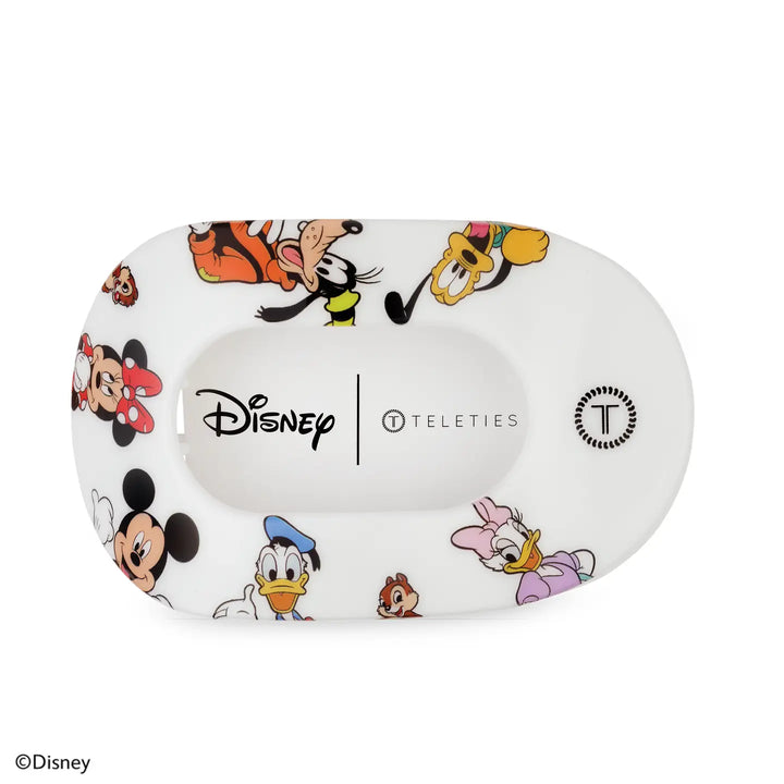 Teleties Mickey & Friends Flat Round Clip, Large