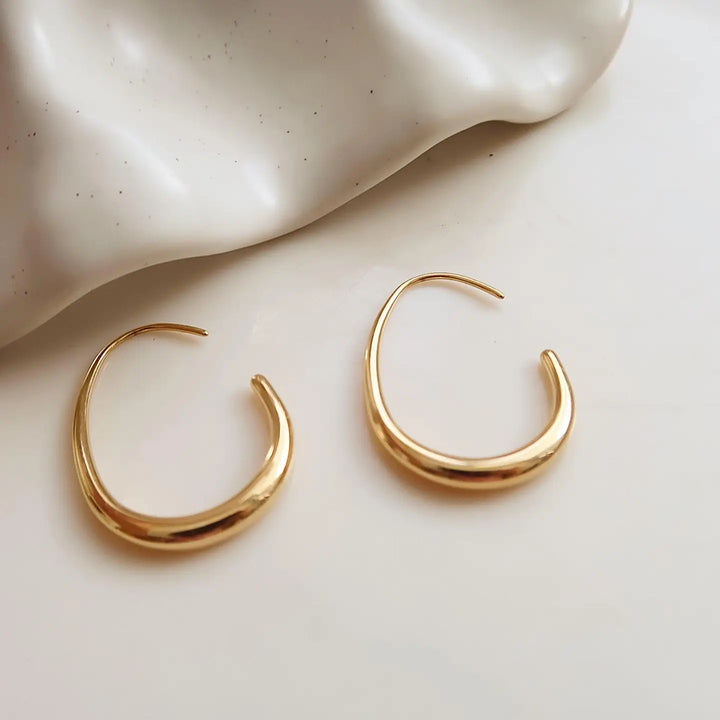 Cyril Open Hoop Earrings