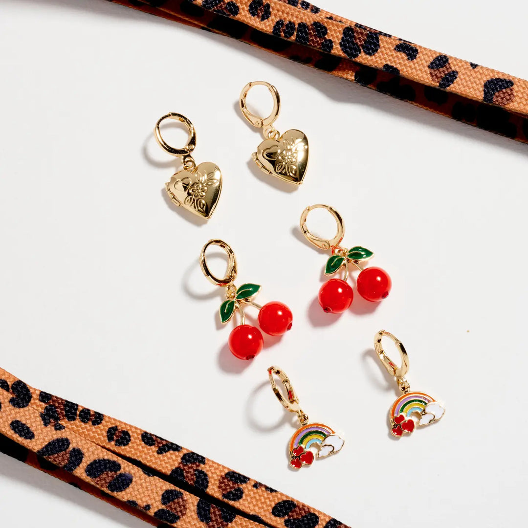 Leopard Shoelace Charm Set
