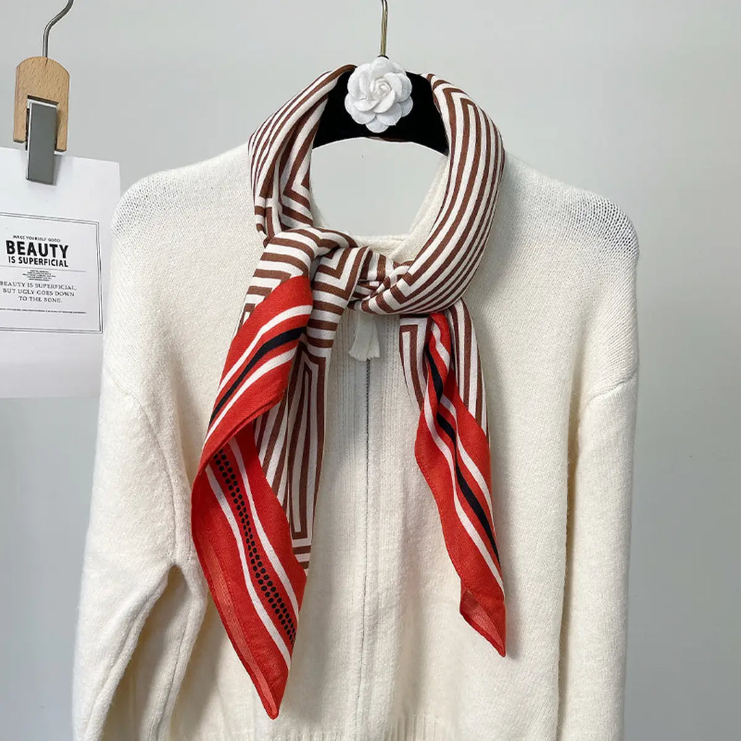 Autumn Scarf in Red