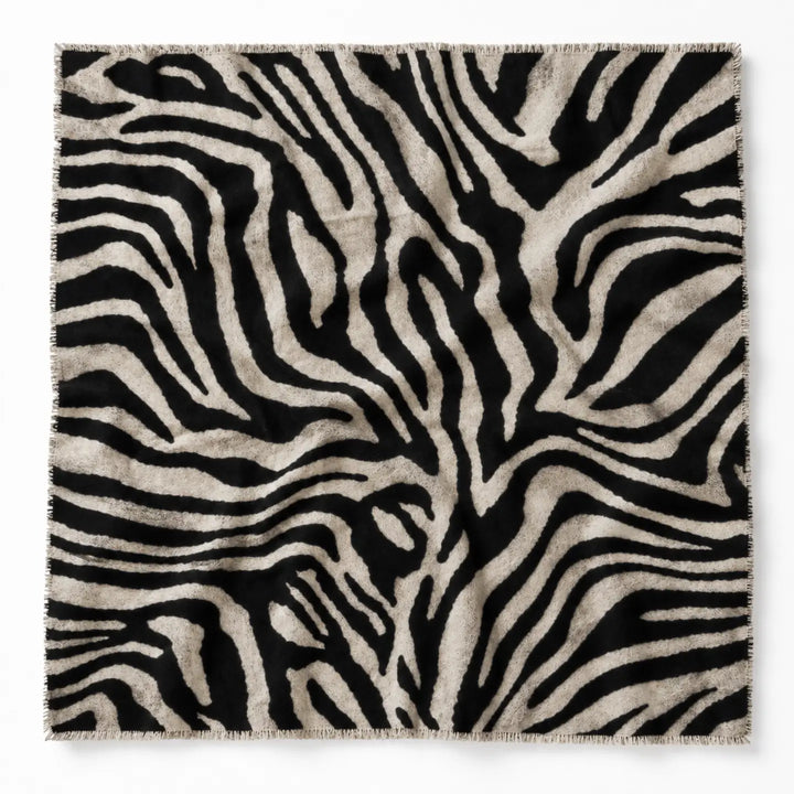 Cozy Zebra Oversized Scarf