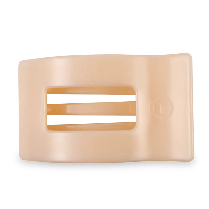 Teleties Rectangle Flat Clip, LARGE