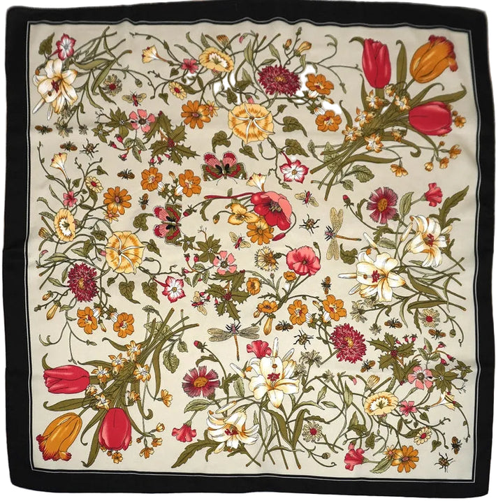 Ruby Floral Scarf