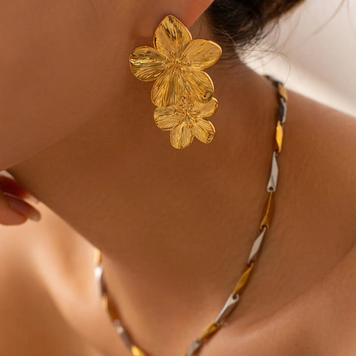 Ivy Flower Earring