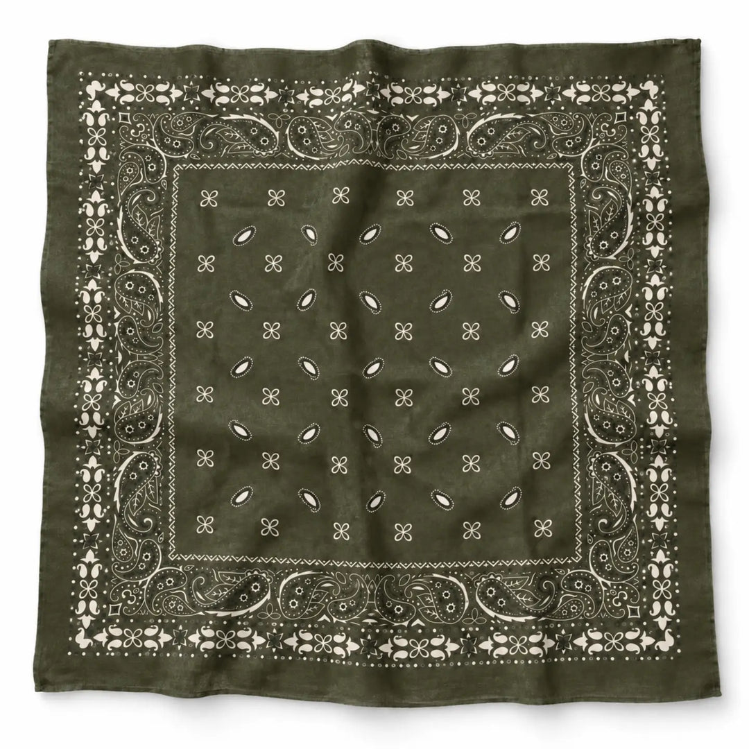 Brushed Bandana Oversized Scarf