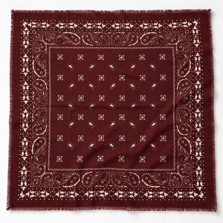 Brushed Bandana Oversized Scarf
