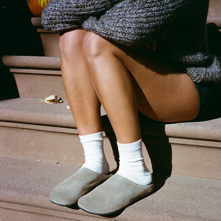 Jeffrey Campbell Content in Light Khaki Suede