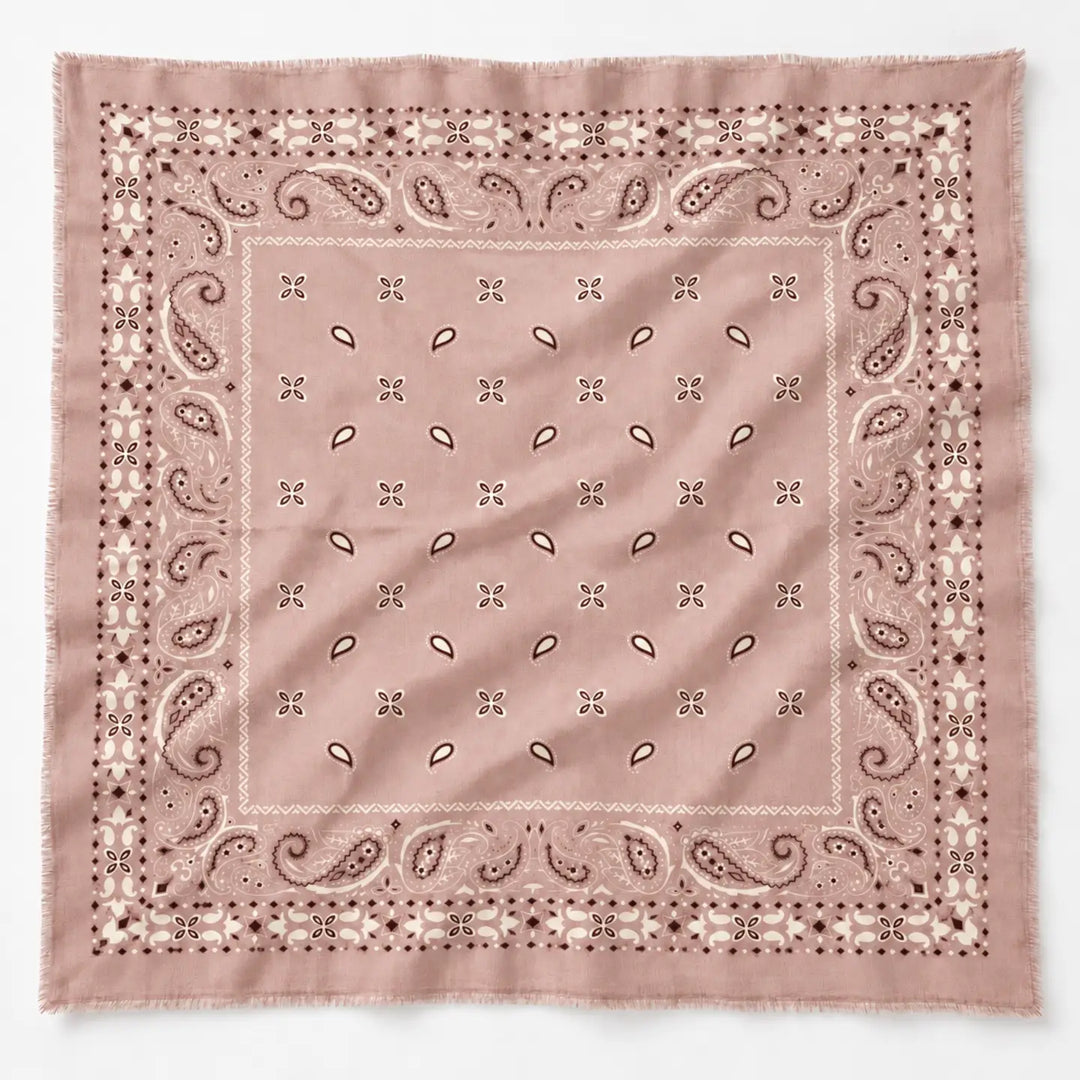 Brushed Bandana Oversized Scarf